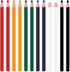 Moalin 12Pcs Sewing Mark Pencil, Sewing Fabric Pencils Free Cutting Crayons Sewing Fabric Pencil Tailor's Marking and Tracing Tools (6 Colors)...