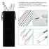 Laboratory Spatula, Stainless Steel Medicine Spoon Laboratory Scraper Stainless Steel Laboratory Scraper Mini Spoon Set for Trace Drugs, Lab Spatu...