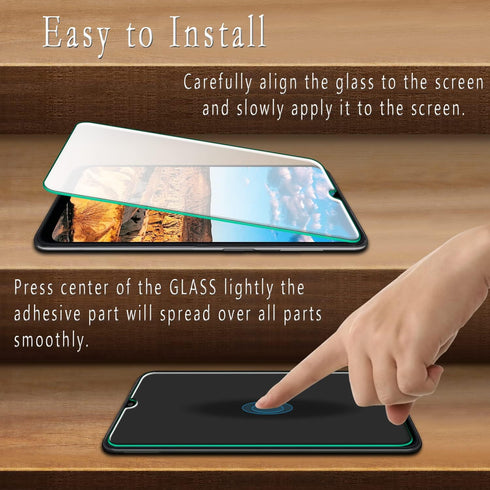 HPTech (2 Pack) Tempered Glass For Samsung Galaxy A32 5G Screen Protector, Easy to Install, Bubble Free, Work with 99% Case Friendly...