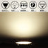 ALIDE MR16 50W Led Bulbs Replacement,5W MR16 GU5.3 Bi-Pin 4000K Natural White,Wide Angle 120 Degree Beam,12V MR16 LED Bulb for Overhead Tracking F...