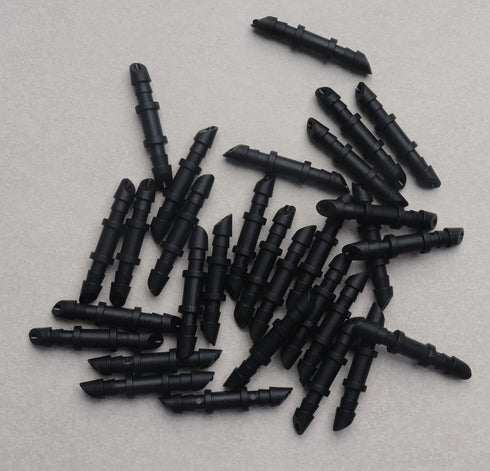 Sowaka 30 Pcs Drip Irrigation Fittings Kit Black 1/4 Inch Tube End Goof Hole Plugs Irrigation Stoppers for Drip Systems Home Garden Lawn Supplies ...