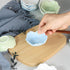 Beautiful 3 Inches Sakura Shaped Ceramics Seasoning Dishes/Tea Bag Holders/Ketchup Saucer/Appetizer Plates/Vinegar Spice Salad Soy Sushi Wasabi Se...