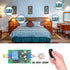 DieseRC Wireless Remote Control Light Switch Radio Frequency Relay Switch AC 110V 120V 240V 220V 1500W 1 Channel 433Mhz Receiver with 2 Transmitte...