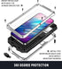 iPhone 14 5G Metal Case with Kickstand Built-in Screen Protector Camera Cover Sturdy Military Armor Durable Full Body Heavy Duty Shockproof Drop T...