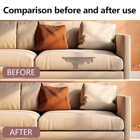 Leather Repair Patch Tape, Light Beige 3 x 61 Inches Self Adhesive Leather Repair Kit for Furniture, Car Seat,Vinyl Leather Repair Kit for Office ...