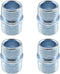 Lovelysp-Metal Frame Connector 1 inch /25.4mm Cable Tray Unit Rod Connector Suitable for Glass Shelves, Storage Racks, etc. -4pcs...