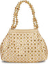 Potli Bags for Women Embroidered Evening Purses with Gold Pearl Handle, Indian Women Potli Bags for Wedding...