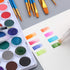 36 Colors Watercolor Paint Set, AROIC Watercolor Pan Set with 10 Nylon Brushes and 6 Refillable Water Brushes. Perfect for Adults, Children and Be...
