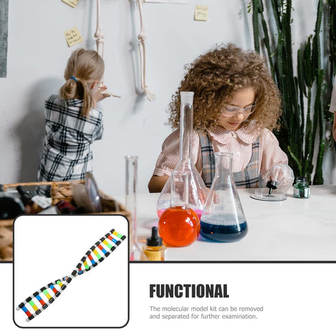 Generic Molecular Model Kit:Double Helix Structure Model Molecular Model Kit for Kids Students Instructional...