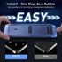 MOCOLL for iPhone 15 Pro Max Screen Protector Blue Light •?Dust-Free Kit??Speaker Mesh??Military Grade?Reduce Migraine Tempered Glass for iPhone 1...