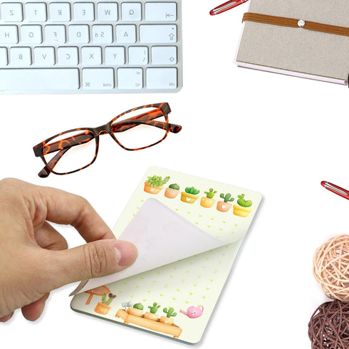 Succulent Cactus Sticky Notes Set Cute Sticky Notepads 240 Sheets Book Notes Kids Office School Friends Holiday Teacher Small Gifts...