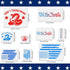 9 PCS American Flag Stencils - We The People & Don't Tread On Me Reusable Tracing Templates for Adults DIY Card Albums Wall Floor Crafts Decors...