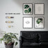 A ARTZONE Botanical Watercolor Prints, Set of 4 Unframed Canvas Art Prints, 8x10 inches, Bedroom Wall Art...