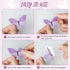 40PCS Purple Butterfly Stickers, Butterfly Stickers Waterproof for Scrapbook Journal Laptop Gift Water Bottle Cell Phone Cases for Adults Kids Aes...