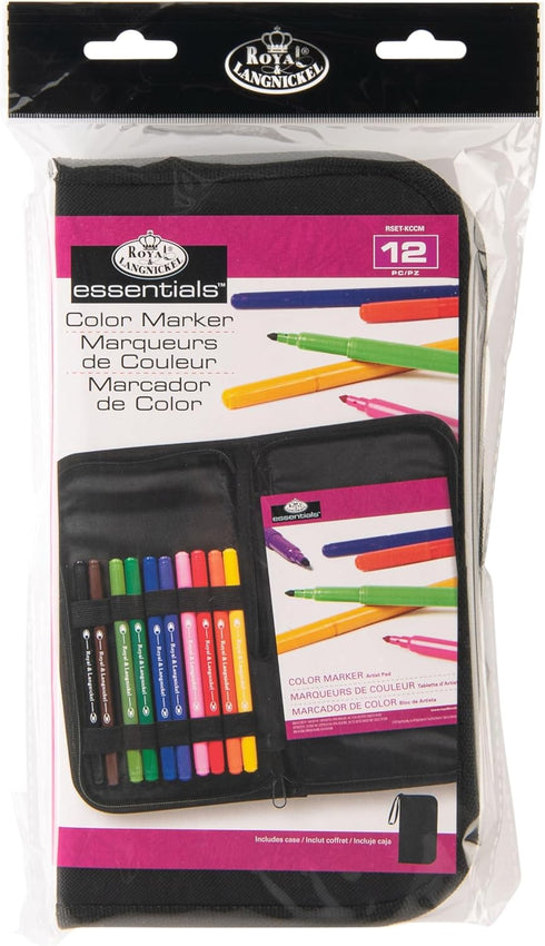 Royal & Langnickel Color Marker Essentials Keep N' Carry Set...