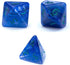 Gake Keeper Games & Dice: Sui Generis Dice - Astral Dragon - Indigo - 7 pc Resin Dice Set, Holographic Glitter, 4 Layers, Role Playing Games Acces...