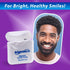 BrightWorks Dental Floss Waxed - 100 Yards (Pack of 4)...