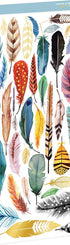 Galison Feathers 500 Piece Jigsaw Puzzle for Adults and Families, Bird Feather Foil Puzzle with 500 Pieces and Bird Feathers from Around The World...