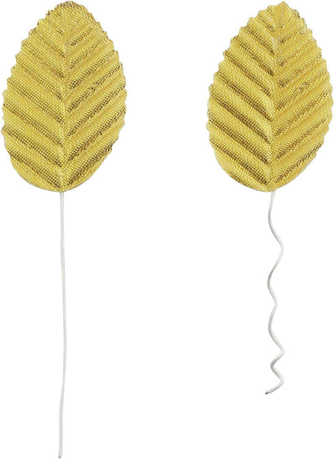 IVYRISE Silk Leaf 200PCS Golden Artificial Leaves for DIY Wedding Party Decor Corsage Boutonniere Accessory, Artificial Silk Flower Decoration...