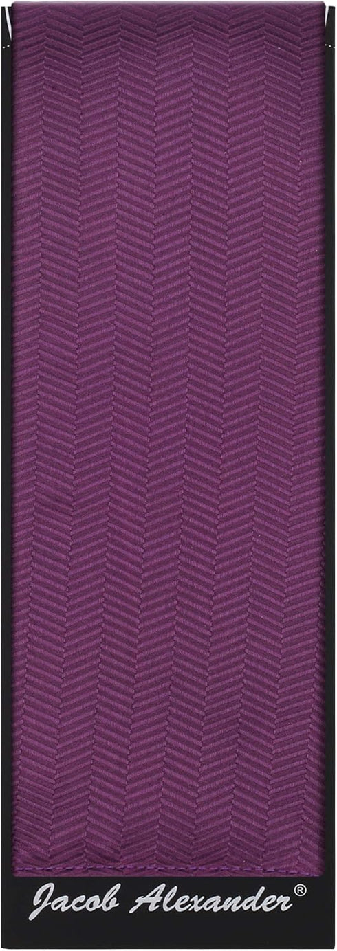 Jacob Alexander Men's Tone on Tone Herringbone Pocket Square...
