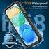 Oterkin for iPhone 14 Pro Case Waterproof,Shockproof Bumper Case with Built-in Screen Protector,Dustproof Anti-Scratch Anti-Stain Phone Case for i...
