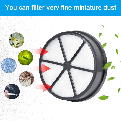 4Pcs 440003905 HEPA Filter Replacement Vacuum Cleaner Filter Compatible with Hoover UH72400 UH72401 UH72402 UH72405 UH72406 UH72409...