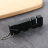 Black Pocket Knife Sharpener,Kitchen Knife Sharpener, Scissor Sharpener, Handheld Keychain Sharpening Tool for Outdoor Camping Kitchen Knives Acce...