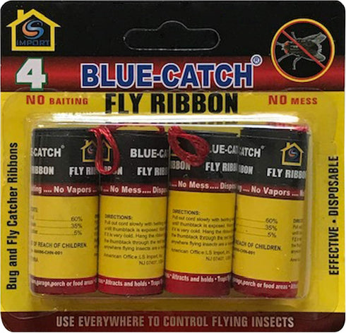 24 PCS Fly Trap , Fly Trap Tape, Fly Paper Strips , Fly Catcher Trap, Fly Ribbon, Fly Bait,Fly Catcher Ribbon...
