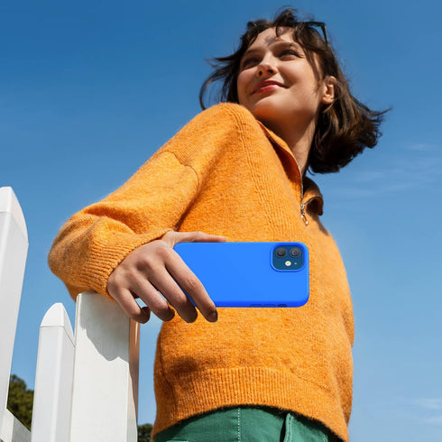 Miracase Compatible with iPhone 12 Case and iPhone 12 Pro Case, Liquid Silicone Gel Rubber Full Body Protection Shockproof Drop Protection Phone C...