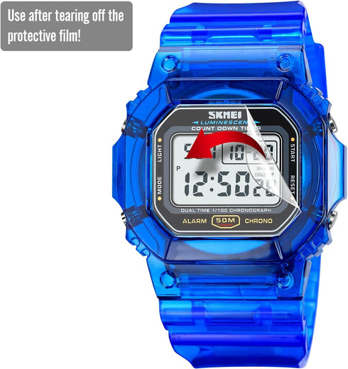 Gosasa Women's Men Youth Square Digital Watch Chronograph Countdown Dual Time Waterproof Watch...