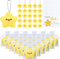 25 Sets Back to School Gifts Star Keychain Cute Plush Star Keychains You Are a Star Cards Organza Bags for School Students...