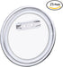 Aboat 25 Sets Design a Button Clear Acrylic Button Badges Kit with Pins for DIY Crafts and Craft Activities (2.36 Inch)...