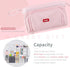 HVOMO Pencil Case Large Capacity Pencil Pouch Handheld Pen Bag Cosmetic Gift for Office School Teen Girl Boy Men Women Adult (Pink)...