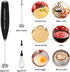 2024 Milk Frother Wand | Best Double Whisk Milk Frother Handheld | High Powered 19000rpm/min With Improved Motor Electric | Drink Mixer For Coffe,...