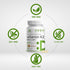 Vitamin K2 Supplement 600mcg, 180 Virgin Coconut Oil Softgels (6 Month Supply) – Full Spectrum MK-7 & MK-4 Forms, High Absorption, Triple Strength...