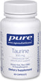 Pure Encapsulations Taurine 500 mg | Amino Acid Supplement for Liver, Eye Health, Antioxidants, Heart, Brain, and Muscles* | 60 Capsules...