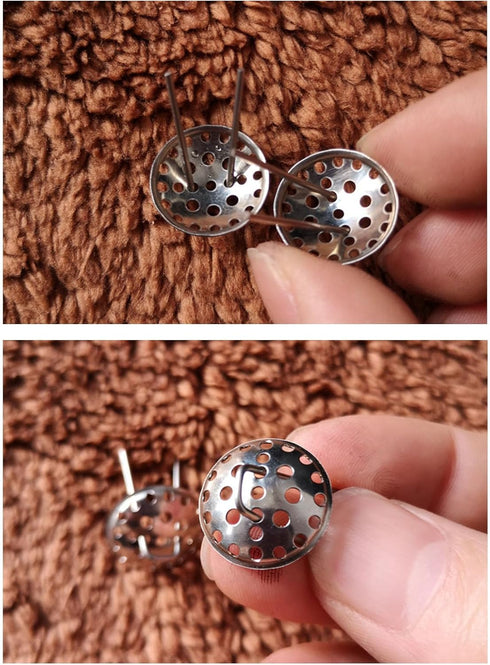2 Pack Zisha Teapot Spout Filter Mount Mesh Mouth Inisde Nozzle Strainer for Single Hole Japanese Kyusu Chinese Yixing Purple Clay Tea Pot Brew Lo...