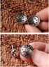2 Pack Zisha Teapot Spout Filter Mount Mesh Mouth Inisde Nozzle Strainer for Single Hole Japanese Kyusu Chinese Yixing Purple Clay Tea Pot Brew Lo...