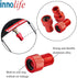 10 Pcs Aluminum PRESTA to SCHRADER Converter Car Valve Adapter Bicycle Bike Tube Pump Air Compressor Tools (mixed colors)...
