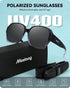 Meeloog Polarized Fit Over Glasses Sunglasses for Women Men, Square Oversized Lightweight Shades for Driving Riding MST2106...