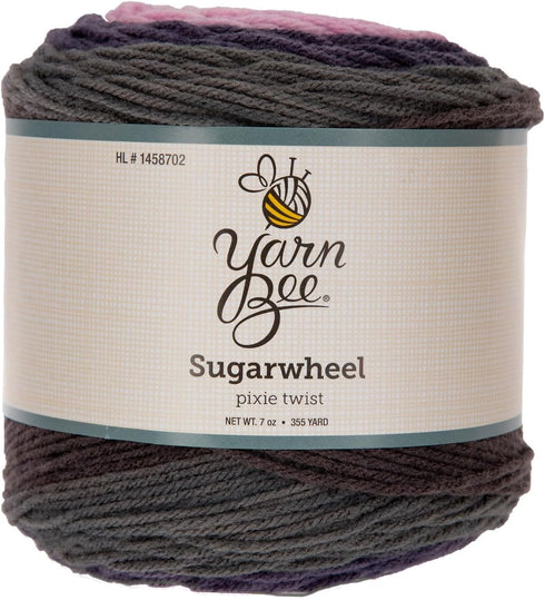Yarn Bee 4 - Medium Yarn for Crocheting & Knitting – Soft Yarn Skein – 355 Yards of Acrylic Yarn for Crocheting Blankets, Hats, & More – Craft Sup...