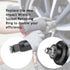 1/2"" & 3/8"" Impact Wrench Retainer rings with O-ring Fit for Electric Wrench/Pneumatic Wrench, Impact Wrench Tool Parts and Accessories (6+6/Set...