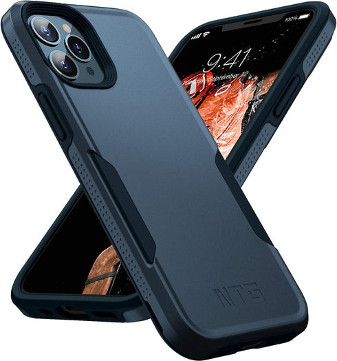 NTG Designed for iPhone 12 Pro Max Case, Heavy-Duty Tough Rugged Lightweight Slim Shockproof Protective Case for iPhone 12 Pro Max 6.7 Inch, Blue...