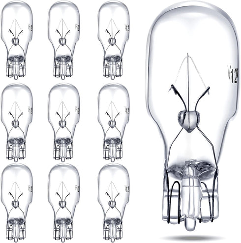 Honoson T5 Landscape Light Bulbs 12 Volt 18 Watt Landscape Bulbs Low Voltage Light Bulbs Small Landscape Lighting Bulb Wedge Base for Replacement ...