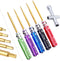 5pcs FriHobby Small RC Hex Screwdriver Set for Axial SCX24 Repair Tool Kits 0.9mm 1.27mm 1.3mm 1.5mm 2.0mm Mini Hex Driver Set Titanium Bit Tips...