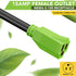 30 Amp Male to 15 Amp Female Dogbone Adapter RV Electrical Converter Cord Cable (30A Male - 15A Female)...