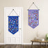 Kunyeah Wall Hanging Brooch Organizer Storage Case Colorful Canvas Pin Board Stand Enamel Pin Badge Hanging Holder Display Banner Earrings Collect...