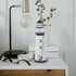 Ciieeo Lighthouse Candle Lantern Mediterranean Ocean Lighthouse Ornaments Iron Tealight Candle Holder Nautical Lighthouse Figurine Coastal Table D...