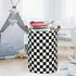 LANGYASHAN Laundry Basket Canvas Fabric Collapsible Organizer Basket for Storage Bin Toy Bins Gift Baskets Bedroom Clothes Children Nursery Hamper...