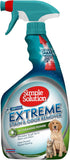Simple Solution Extreme Pet Stain and Odor Remover | Enzymatic Cleaner with 3X Pro-Bacteria Cleaning Power | Spring Breeze, 32 Ounces...